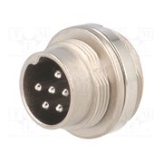 C09131W0061002U Connector: M16; socket; male; PIN: 6; 5A; 300V; C091D; soldering Qyr9e0n74F85Jyj5xF3BpNfnMc8D0G72qEcJMsT_L60