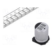 AEA0810101M035R Capacitor: electrolytic; SMD; 100uF; 35VDC; Ø8x10.5mm; 5000h; AEA vK6H2HKM4AQAusmivzEq2nDtDLDdwLLY9thh1ipVZ_I