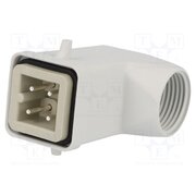 75009603 Connector: HDC; plug; male; EPIC KIT; PIN: 4; 23A; 400V; 3+PE; angled SdzYOyjLWqcYZ7yFbpqm8hhG8MpveuY-ILVeL3XtUJA