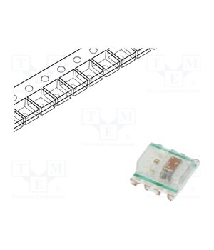 WS2812C-2020 Programmable LED; RGB; SMD; 2020; 3.7÷5.3VDC; 2x2x0.84mm; 2kHz gwmwZ65-Rh1dCxUmqdPfIO9FaT5BUuZCaLsRMICwnGs