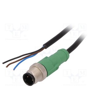 SAC-3P-M12MS/1,5-PVC Cable: for sensors/automation; M12; PIN: 3; straight; 1.5m; plug Baja8Me-z6QVmZLmdD1wtP9p0ecUMFeUuQp1QLWHyhY