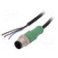 SAC-3P-M12MS/1,5-PVC Cable: for sensors/automation; M12; PIN: 3; straight; 1.5m; plug Baja8Me-z6QVmZLmdD1wtP9p0ecUMFeUuQp1QLWHyhY