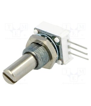 14910F0GJSX10502KA Potentiometer: shaft; single turn; 5kΩ; 1W; ±10%; 6.35mm; THT; 149 xCc1ufov8s_cqr0aLTwvwzr3mLoeXOO_7klE6ZE6CIk