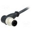 C21320000000127 Connector: M12; plug; male; PIN: 4; angled 90°; cables; 5m dyAMe6l4CIf8nfBL3oZc7a9rteheVC8MixxCi_Gvo4E