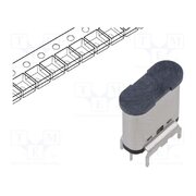 204711-0001 Connector: USB C; socket; on PCBs; SMT; PIN: 24; vertical; USB 3.1 KWck3wz25mln1dEOGJj1yVJ4C0eYhjy3OWetPkjY4k4