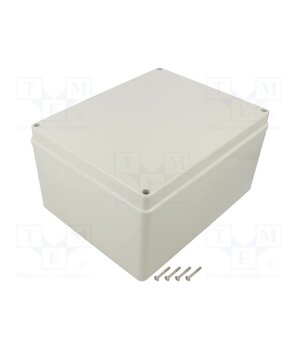 686.408 Enclosure: multipurpose; X: 198mm; Y: 248mm; Z: 134mm; SCABOX; grey a6H9WUWdtLTpAnncY56UTX2nBUBiWs2AMVX6JqSGFMg