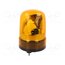 SKH-M2T-Y Signaller: lighting; rotating light; amber; SKH; 90÷250VAC; IP23 GEemWGxFwm0-iOa9q0AptKLl5WSWINcHL7AQVJc4YM8