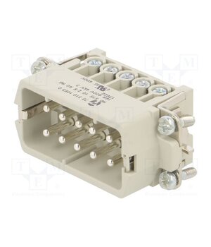 73.310.1053.0 Connector: HDC; male; PIN: 10; size 10A; contact insert; 600V; 16A gA6JA00u2RUEdw6jbhn6iCc1jQGpaoxdGbSSbm1w_Ts