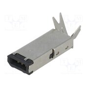 DS1106-BN0 Connector: IEEE1394; plug; for cable; soldering; PIN: 6; straight QVq_ZDZ1bi8JZxGaaG9-sUXUiLuDg_Y_Jzls4sMGML4