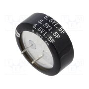 SC5V5C155Z Supercapacitor; THT; 1.5F; 5.5VDC; Ø21x7.5mm; H: 7.5mm; Ø: 21mm OobMiR_3gg2DX1HoqyE70eVEdQB3rKVsNPduaDj9-QU