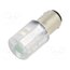 18561231 LED lamp; green; BA15D,T20; 230VDC; 230VAC; plastic; -20÷60°C flV-Doyf4Rd0p9VLxXmSV5XIUcUJs5Xl26r_t2xgM-k