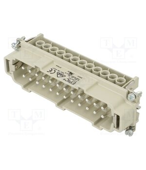10196100 Connector: HDC; contact insert; male; EPIC H-BE; PIN: 24; 16A; 500V X80C3aF95UTDi1fOgEJe07cK1PUoev0pdOLjmtJQdaY