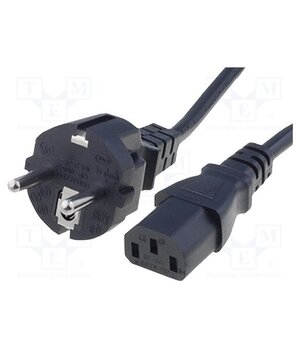 6003.0215 Cable; 3x1mm2; CEE 7/7 (E/F) plug,IEC C13 female; PVC; 2.5m; 10A Ww66eqHE4CHRYF4bTvcKmzl4Cst7E6MedH50b_Ke7eM