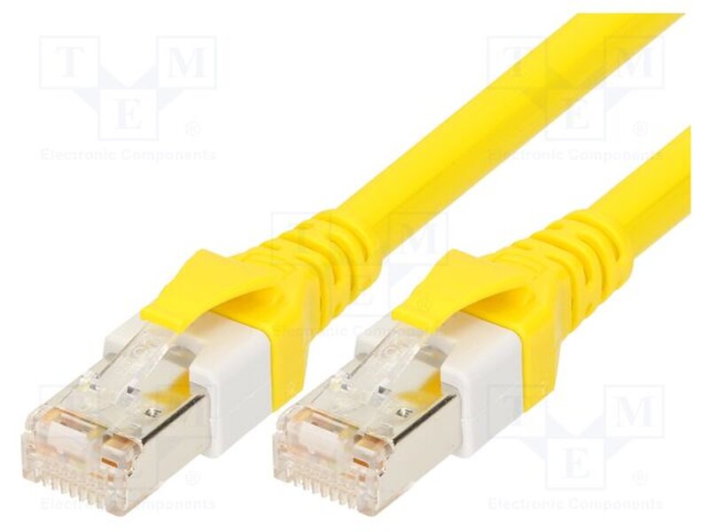 09474747003 Patch cord; RJ45 plug,both sides; SF/UTP; 5e; stranded; Cu ...