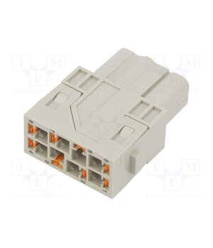 09140085101 Connector: HDC; module; female; 16A; 400V; Han-Modular®; PIN: 8 iaRKzrrEv4PK47jHbLnboCMk3uMdslxLb8Pxys__Ltc