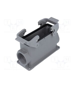 09300240271 Enclosure for connectors: HDC; size 24B; Han® B; IP65; high; PG29 vLRUoO9xUb6yP4m8U1z1l3yJNysFYp9Cm69DmLRDD1I