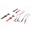 TL220-1 Test leads; 1kV; 10A; Wire insul.mat: silicone; red and black LQ_fy10lfG95lJAq9OGSnly91g-NwVhA42BZ6A28fdQ