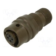 PT06A8-4S Connector: military; plug; female; PIN: 4; PT/451; 7.5A; 600V; size 8 KFDfH5sLsvBjPAW4UVpadWevEG5nmgbKvtoGJYxqp1c