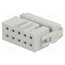 71600-110LF Connector: IDC; plug; female; PIN: 10; Quickie; IDC; 2.54mm; 2x5; grey wgL4Nhe6sqW6twwYMQEfrWnG1w4oMenBmyVkNDCyXqI
