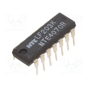 NTE4070B IC: digital; XOR; Ch: 4; IN: 2; CMOS; THT; DIP14; 3÷18VDC; -55÷125°C PIwvIk25-eCY5_0aJ6aPU3wOA8mWxQfTPj_qA6fXkec