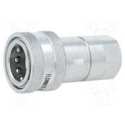 242.02 OC Quick connection coupling; max.300bar; G 3/8"; double-sided Bp-yrAva9SvsL9Z3LQnvx9-M6TNW3gZDm6UmIt9KJS4