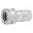 242.02 OC Quick connection coupling; max.300bar; G 3/8"; double-sided Bp-yrAva9SvsL9Z3LQnvx9-M6TNW3gZDm6UmIt9KJS4
