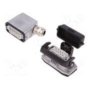 1424458 Connector: HDC; male + female; PIN: 10; 16A; 250V; HDC; 10+PE; M20 ibavPVFsHSzo77nYsB5KcHWt6Q6wmwtG3-mI3QBtlR0