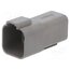 PX0101P06GY Connector: wire-wire; plug; male; PX0; PIN: 6; IP68; for cable; grey v7qcV6x-LojBO3QaDQTMaZ7AO0O4qPQwL29OczL0SAI