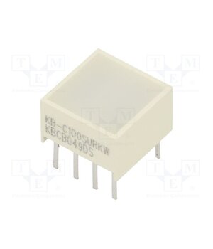 KB-C100SURKW LED backlight; red; Lens: white,diffused; λd: 630nm; 400÷550mcd 29pgyTGvJ_MaHTipBsU_VEKPUszUutVSkxOiPW6m4io