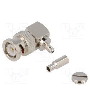 B1112E1-ND3G-5-50 Connector: BNC; plug; male; angled 90°; 50Ω; crimped; for cable; POM uy6OQ7Qs2-pRkcO8JS7GaqEmSu_MUWg10wdMrMSQK3k