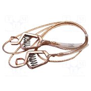 AI-000151-10 Ground/earth cable; both sides,aligator clip; Len: 254mm BSg6D0tGfAvdD4xGWNKrwvoy9KJpI5kOYqqTu3uugF8