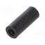 181RDX10 Spacer sleeve; cylindrical; polyamide; M2; L: 10mm; Øout: 4mm; black aTKt715wGkIYZZCWuRY-Ir_b423x3-CNXpEqOQbpDuM