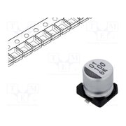 CK0J107M05005VR Capacitor: electrolytic; SMD; 100uF; 6.3VDC; Ø5x5.3mm; ±20%; 2000h 7hiWR3XnZx0u1ZynTcGIAw8seJ_w7s8g0Z1jUhhASF0