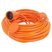 W-96986 Extension lead; 3G1.5mm2; 30m; PVC; orange; Sockets no: 1; 16A cg6zxGzkwl8IpFwvjvMeTwSkUDlKutmNUqronihx71s