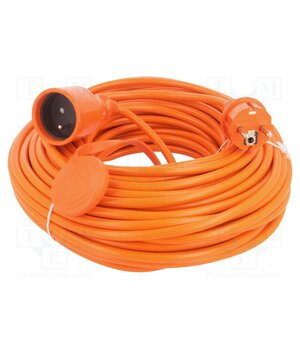 W-96986 Extension lead; 3G1.5mm2; 30m; PVC; orange; Sockets no: 1; 16A cg6zxGzkwl8IpFwvjvMeTwSkUDlKutmNUqronihx71s