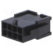 MF30-HMD1-08 Connector: wire-board; plug; male; PIN: 8; MF30; 3mm; 2x4 iPJGxl-IKwg4eBxza0cM8aD7wk2t47DcFSaW2LR0oAI