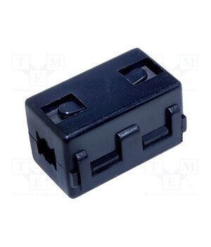 FLF-501B Ferrite: two-piece; on round cable; Ø: 5mm; 70Ω; A: 15mm; B: 14mm obPvLYyMp9MD2X_T-TU2-L12D7KKdA9bqsDrq3CScZY