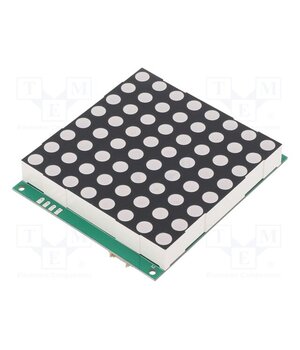 LDM-24288NI-UR Display: LED; matrix; 8x8; red; 14000ucd; 69.2x60.2x13.75mm; 2÷2.6V lBHaJXbRiL5pYHDC4gwnis7RzEZVRml6fw1g_QR721U