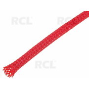 DECOR SLEEVE  4mm, (3÷7mm), protective, red