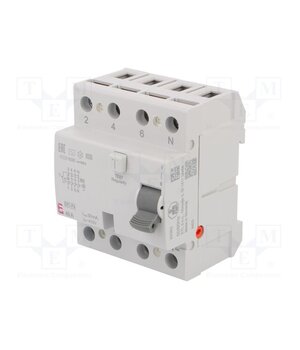 EFI-P4 AC 40/0.03 RCD breaker; Inom: 40A; Ires: 30mA; Poles: 4; 230V,400V; IP20; EFI 6IWE4xlGrA3zgPj1fPQcno7VXo2SljYMpCgHeu3EY50