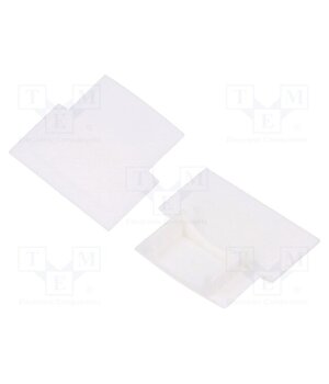 PA-ZASGLAX-10 Cap for LED profiles; white; 10pcs. m1oL5BHn-jybeFesIx5QyrZw9QWuEHRjaERJEGJy8q8