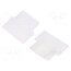 PA-ZASGLAX-10 Cap for LED profiles; white; 10pcs. m1oL5BHn-jybeFesIx5QyrZw9QWuEHRjaERJEGJy8q8