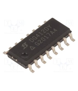 DG412DY-E3 IC: analog switch; SPST-NO; Ch: 4; SO16; 7÷22V,13÷44V; tube G6_ShCUzDuKLEbQM7AFvB-M5iyoP_hMwi6f5A4jgdaw