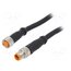 0810 0800 03 001 0,6M Cable: for sensors/automation; M8; PIN: 3; 0.6m; plug; 60VDC; 50VAC KkkVEiAIlMM9Cw4_MAfIRHXxcdHpt3uXVmxr2t5e0a0