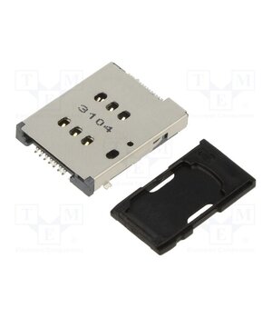 115U-B100+115U-T003 Connector: for cards; Nano SIM; push-push,SIM x2; SMT; PIN: 6 BK-SyKnH-OXGzKppdqosA0-Ja2lgr59BTPrNX1GwNwY