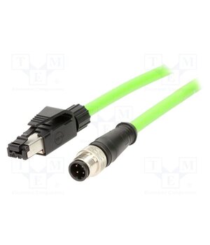 1201080203 Adapter; M12 male,RJ45 plug; D code-Ethernet; PIN: 4; IP67; Cat: 5e aCQFKHtZ2ZALUDNW0yVuaMIY6lgEEN1jVnDd6oOObxQ