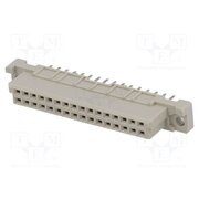 09222326825 Connector: DIN 41612; socket; female; PIN: 32; straight; 2A; THT; a+b fH1TLOU_8efnvBy3iMbZseh2xO6g20qDazDnrl05RMk