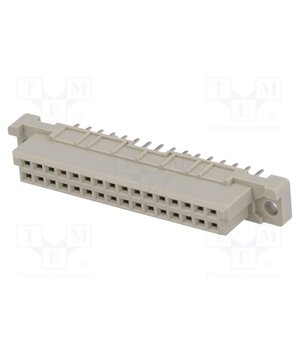 09222326825 Connector: DIN 41612; socket; female; PIN: 32; straight; 2A; THT; a+b fH1TLOU_8efnvBy3iMbZseh2xO6g20qDazDnrl05RMk