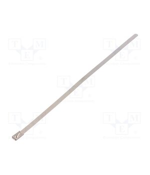 BU44-200 Cable tie; L: 200mm; W: 4.6mm; stainless steel AISI 304; 445N rI8pJo1IXKrlRhnjiHYpj8Ukd9Fa3Llnc3lPYKWxVms