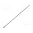 BU44-200 Cable tie; L: 200mm; W: 4.6mm; stainless steel AISI 304; 445N rI8pJo1IXKrlRhnjiHYpj8Ukd9Fa3Llnc3lPYKWxVms
